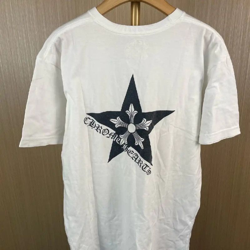 Chrome Hearts Chrome Hearts White Cotton T-Shirt for Women 0089 Size L / US 10 / IT 46 - 2 Thumbnail
