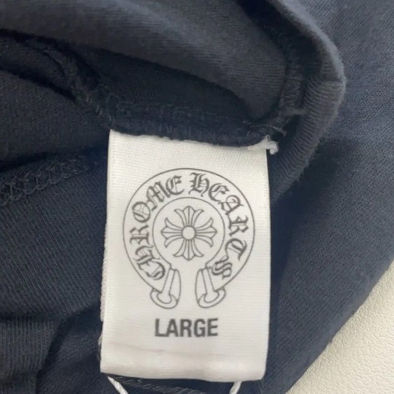 Chrome Hearts Chrome Hearts Gray Cotton V-Neck T-Shirt 0089 Size L / US 10 / IT 46 - 5 Thumbnail