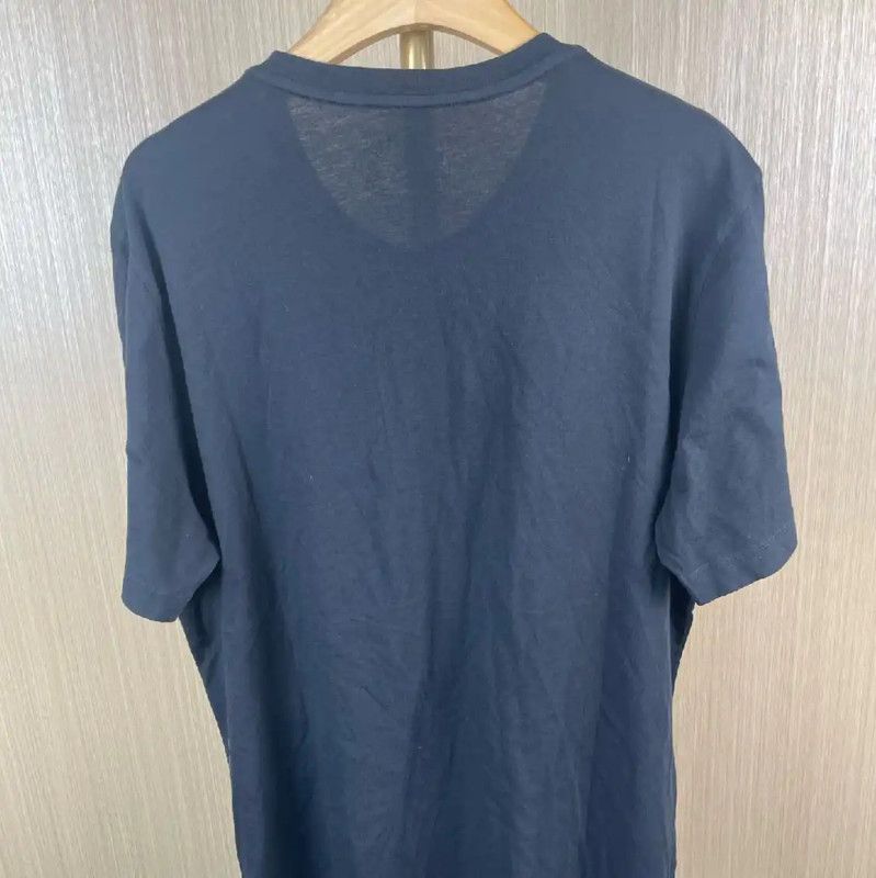 Chrome Hearts Chrome Hearts Gray Cotton V-Neck T-Shirt 0089 Size L / US 10 / IT 46 - 2 Thumbnail