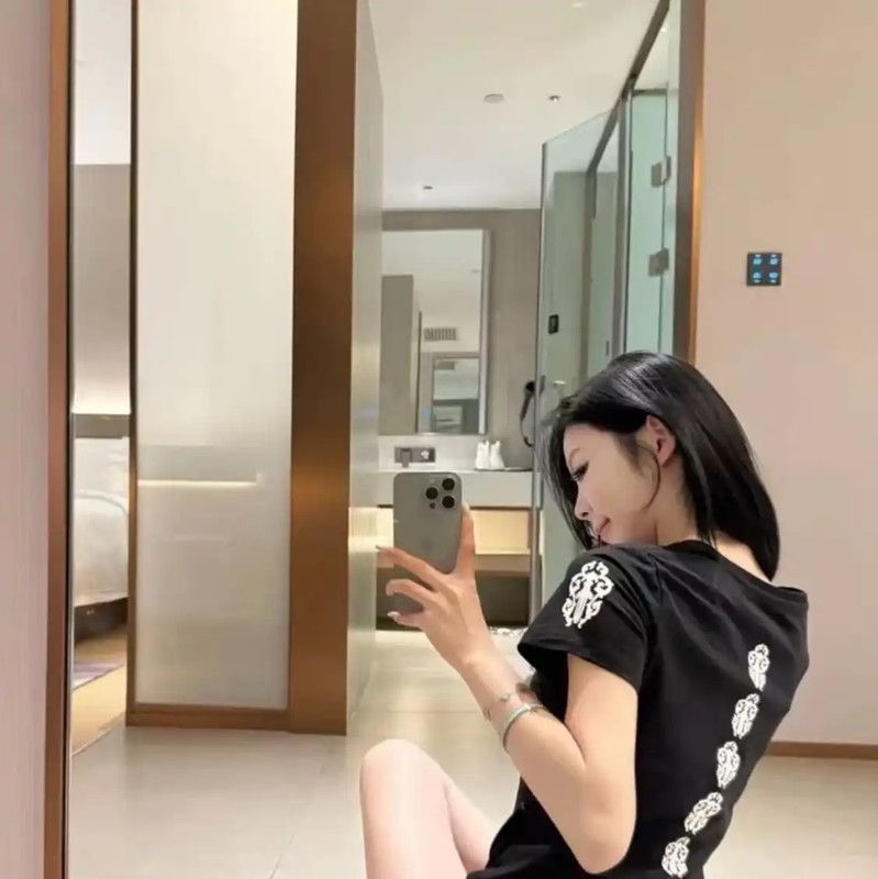 Chrome Hearts Chrome Hearts Black Cotton Women's T-Shirt 0089 Size M / US 6-8 / IT 42-44 - 6 Thumbnail
