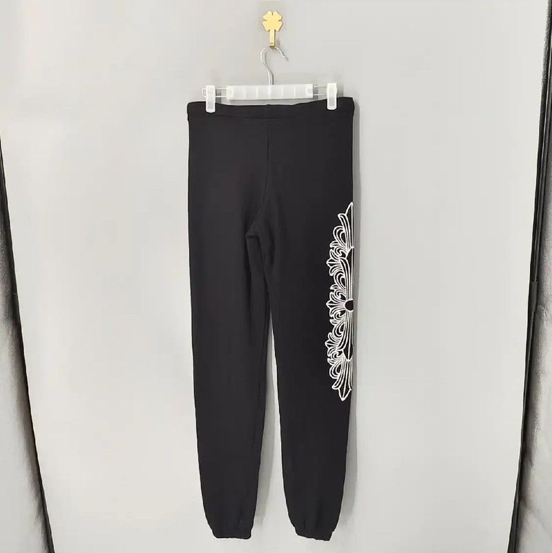 Chrome Hearts Chrome Hearts Black Cotton Casual Pants for Women 0089 Size 23" - 2 Thumbnail