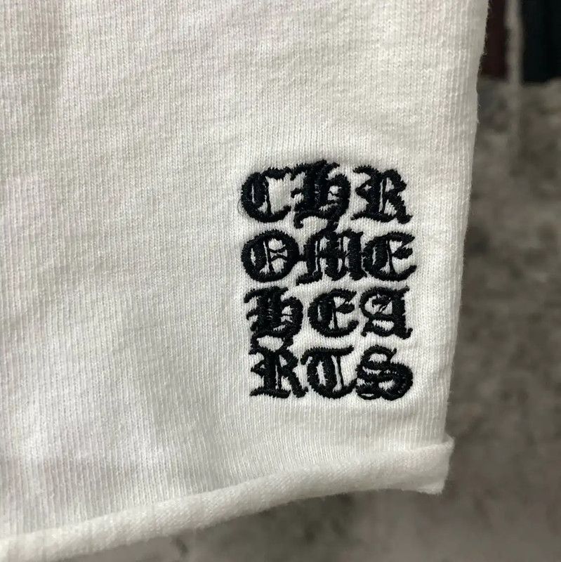 Chrome Hearts Chrome Hearts Summer White Cotton Crop Top 0089 Size S / US 4 / IT 40 - 5 Thumbnail