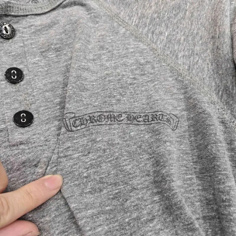Chrome Hearts Chrome Hearts Gray Women's Hoodie 0089 Size XS / US 0-2 / IT 36-38 - 4 Thumbnail