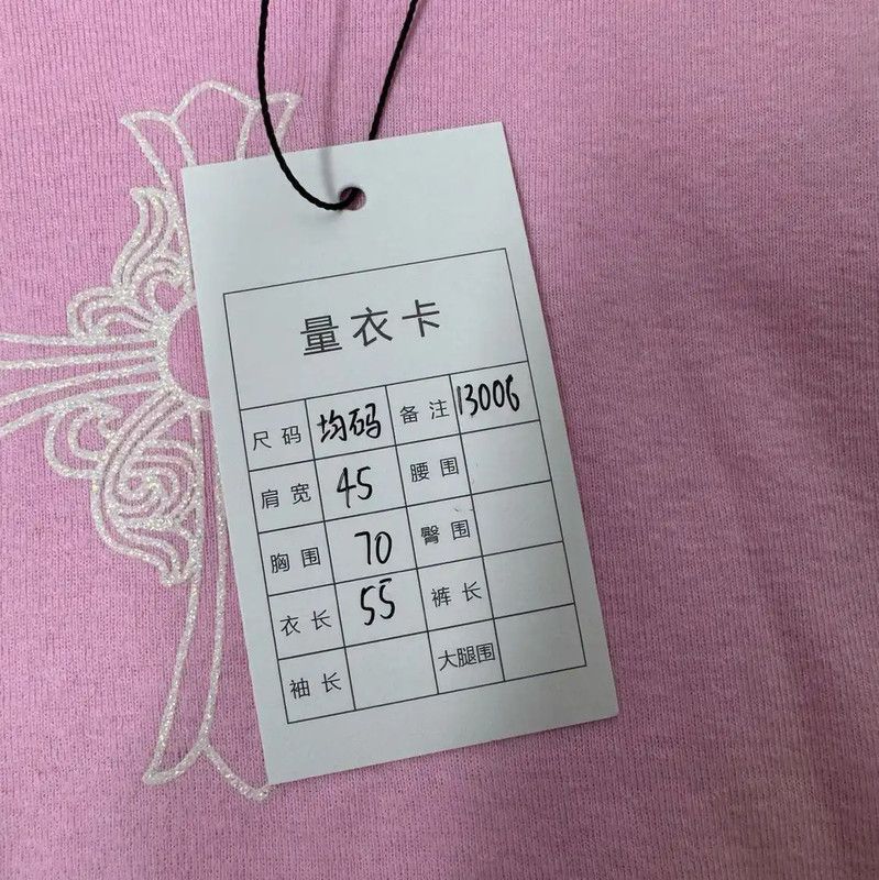 Chrome Hearts Chrome Hearts Pink Women's T-Shirt Size S 0089 Size S / US 4 / IT 40 - 6 Thumbnail