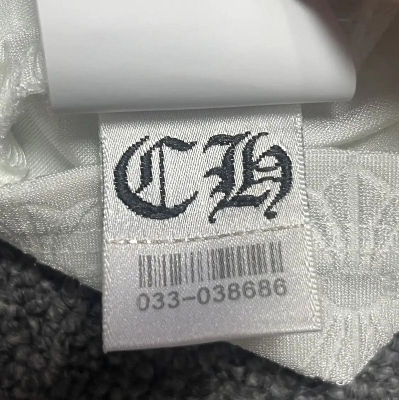 Chrome Hearts Chrome Hearts White Wool Cropped T-shirt 0089 Size S / US 4 / IT 40 - 6 Thumbnail