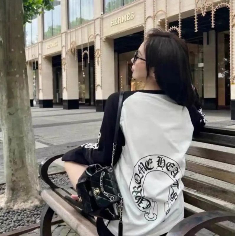Chrome Hearts Chrome Hearts Black and White Cotton T-Shirt 0089 Size L / US 10 / IT 46 - 10 Thumbnail