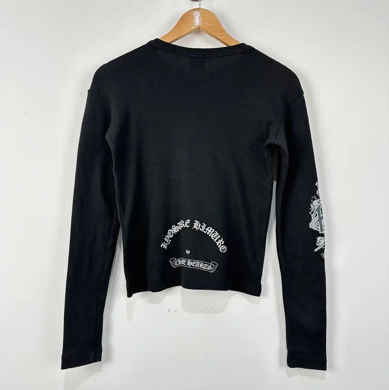 Chrome Hearts Chrome Hearts Black Cotton Women's T-Shirt 0089 Size ONE SIZE - 2 Thumbnail
