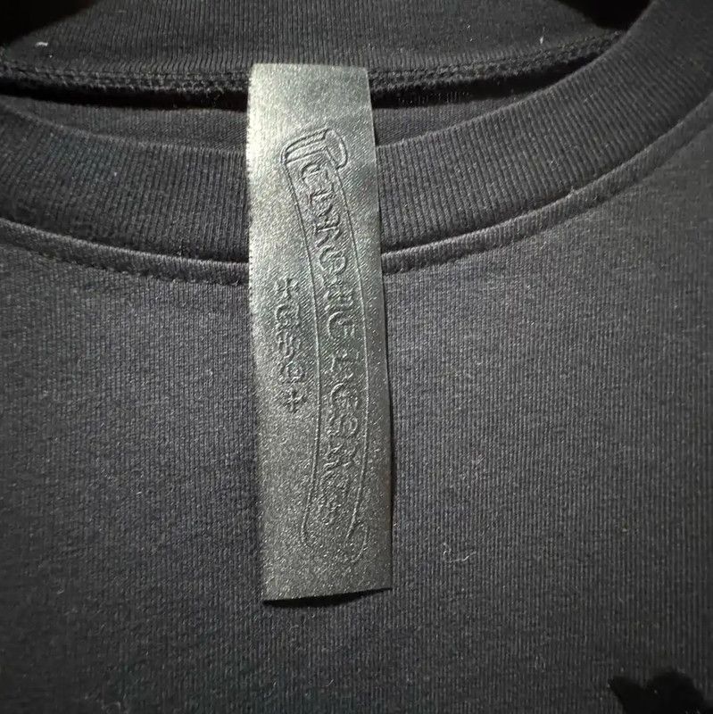 Chrome Hearts Chrome Hearts Women's Black Long Sleeve T-Shirt 0089 Size XS / US 0-2 / IT 36-38 - 4 Thumbnail
