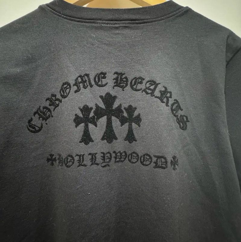 Chrome Hearts Chrome Hearts Women's Black Long Sleeve T-Shirt 0089 Size XS / US 0-2 / IT 36-38 - 3 Thumbnail