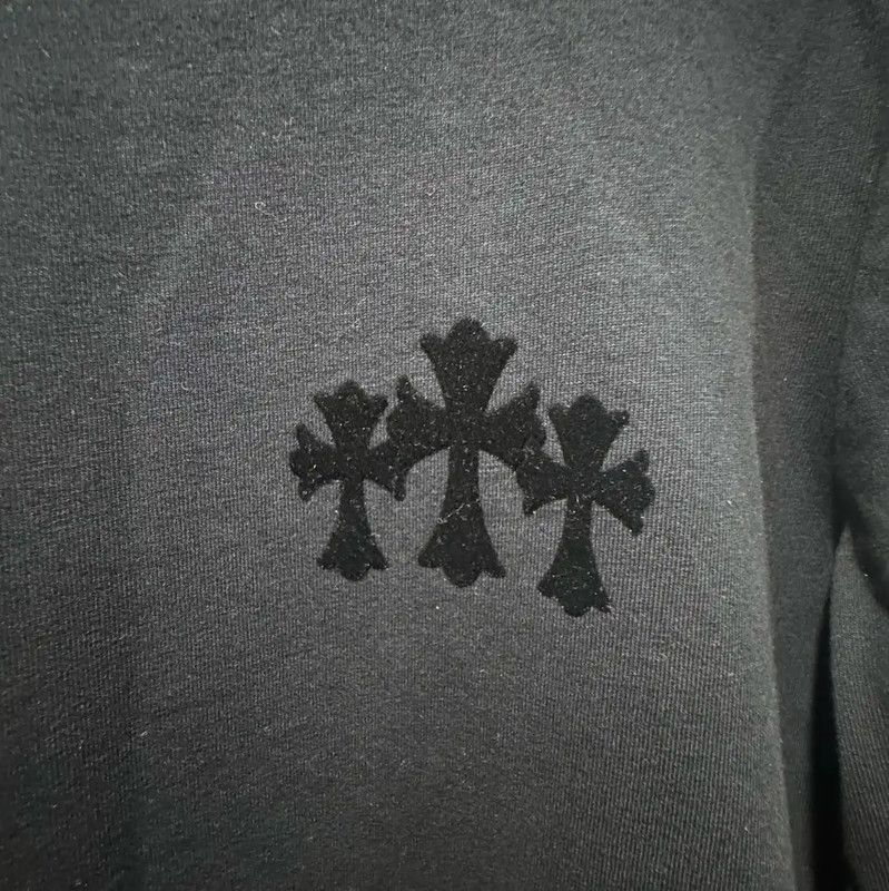 Chrome Hearts Chrome Hearts Women's Black Long Sleeve T-Shirt 0089 Size XS / US 0-2 / IT 36-38 - 6 Thumbnail