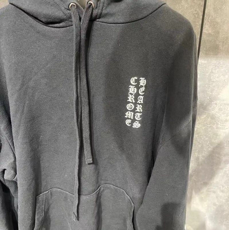 Chrome Hearts Chrome Hearts Black Cotton Women's Hoodie 0089 Size S / US 4 / IT 40 - 4 Thumbnail