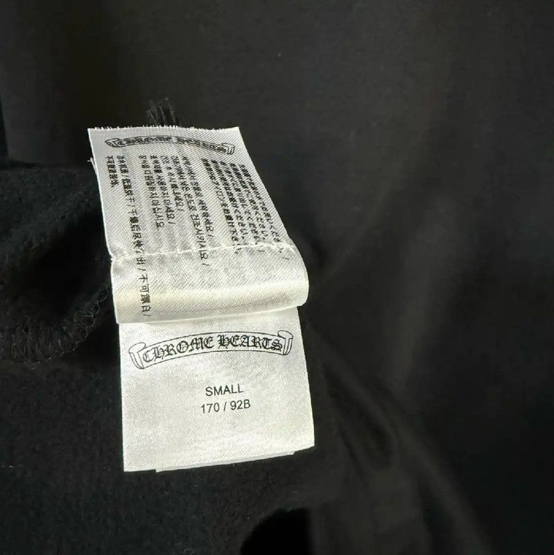 Chrome Hearts Chrome Hearts Black Cotton Women's Sweatshirt 0089 Size S / US 4 / IT 40 - 6 Thumbnail