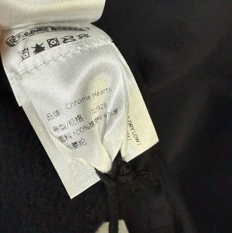 Chrome Hearts Chrome Hearts Black Cotton Women's Sweatshirt 0089 Size S / US 4 / IT 40 - 5 Thumbnail