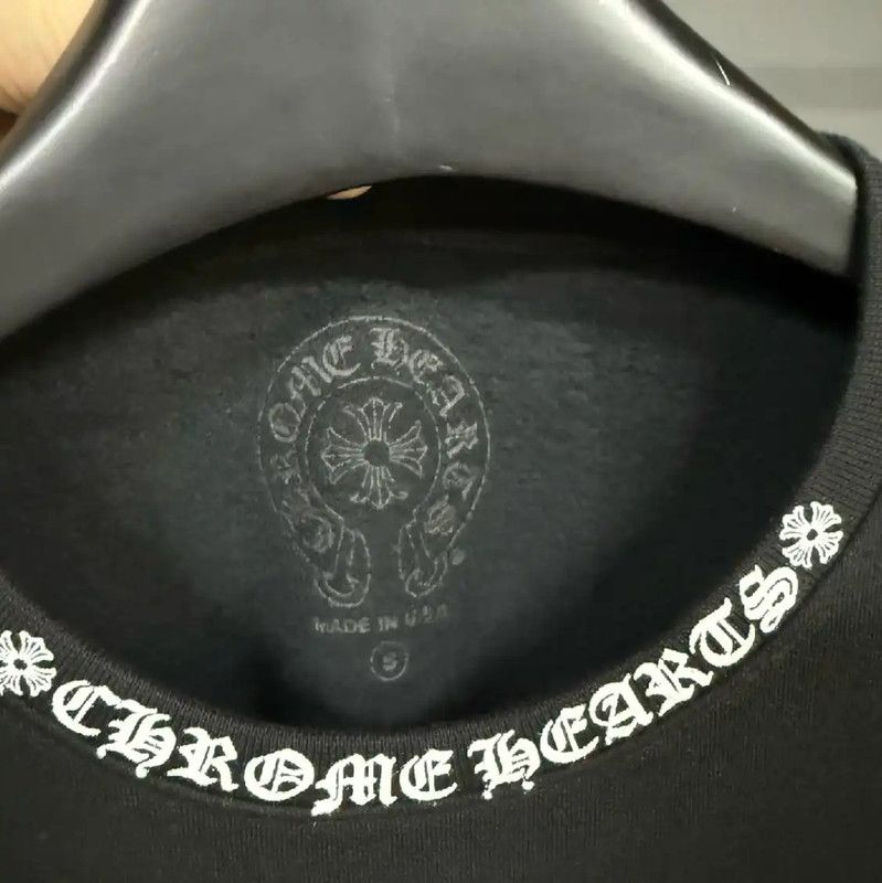 Chrome Hearts Chrome Hearts Black Cotton Women's Sweatshirt 0089 Size S / US 4 / IT 40 - 3 Thumbnail