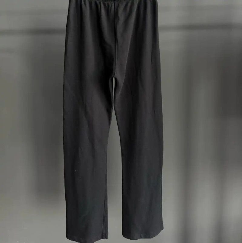 Chrome Hearts Chrome Hearts Black Cotton Logo Winter Pants 0089 Size 23" - 2 Thumbnail