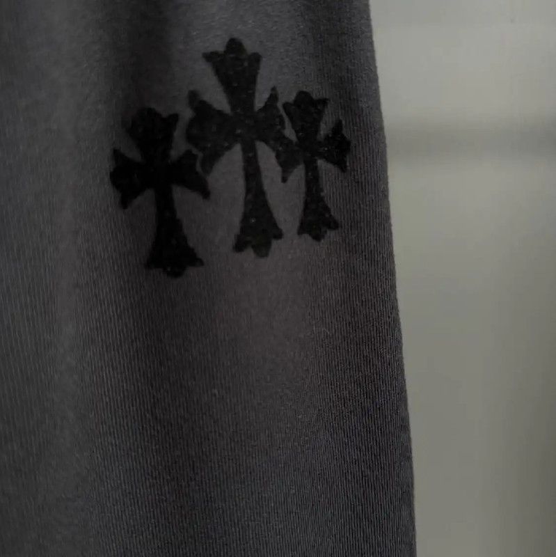 Chrome Hearts Chrome Hearts Black Cotton Logo Winter Pants 0089 Size 23" - 3 Thumbnail