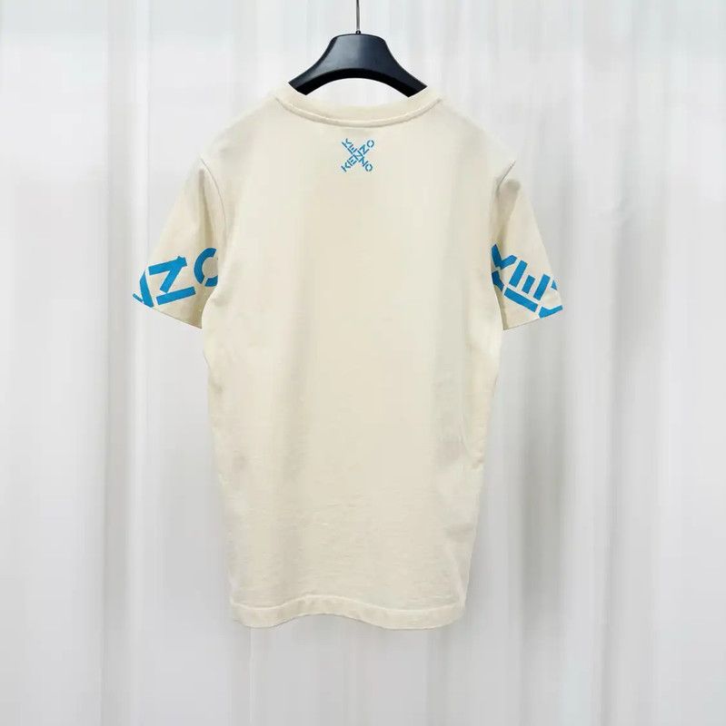 Kenzo KENZO Summer Logo Print Short Sleeve T-Shirt 0089 Size S / US 4 / IT 40 - 2 Thumbnail