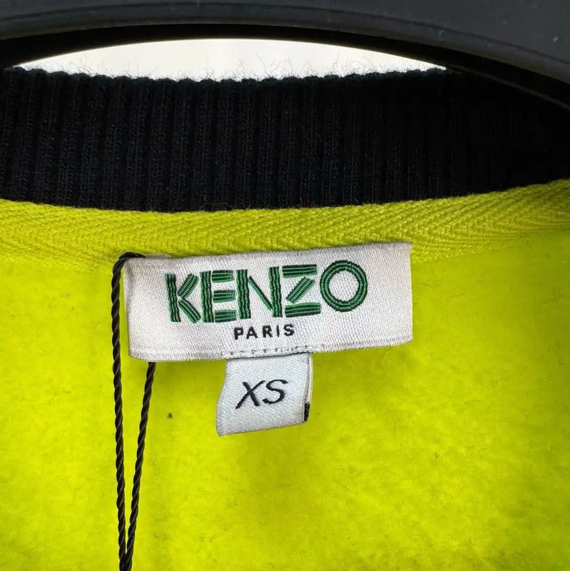 Kenzo KENZO Multicolor Logo Long Sleeve Sweatshirt 0089 Size XS / US 0-2 / IT 36-38 - 5 Thumbnail