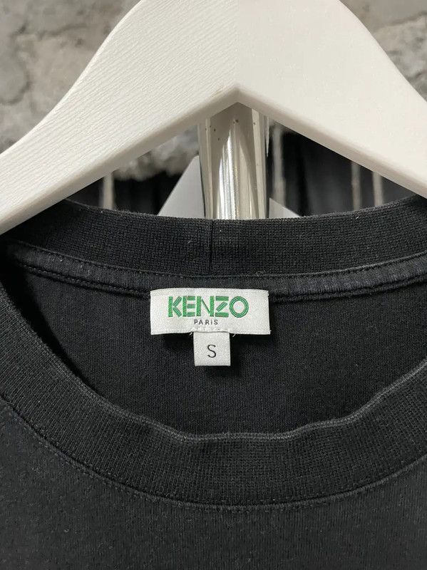 Kenzo KENZO Black Summer Cotton T-Shirt for Women 0089 Size S / US 4 / IT 40 - 5 Thumbnail