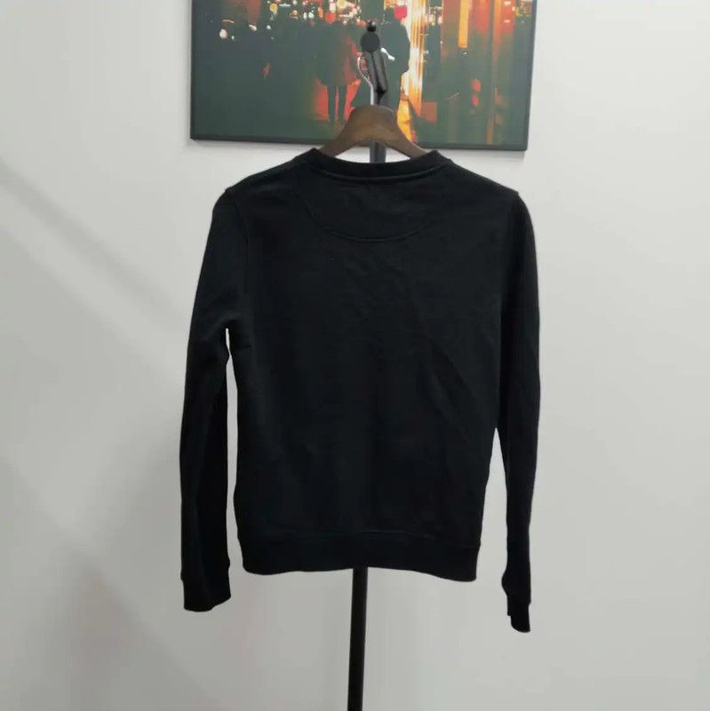 Kenzo KENZO Black Cotton Long Sleeve Sweatshirt 0089 Size S / US 4 / IT 40 - 2 Thumbnail