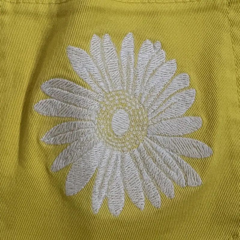 Kenzo KENZO Yellow Cotton Mini Skirt for Women 0089 Size 24" / US 00 / IT 34 - 8 Thumbnail