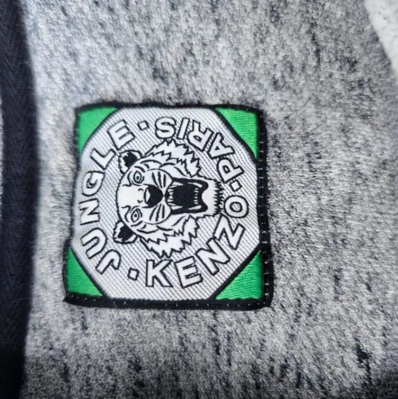 Kenzo Kenzo Gray Tiger Print Sweatshirt for Women 0089 Size XL / US 12-14 / IT 48-50 - 3 Thumbnail