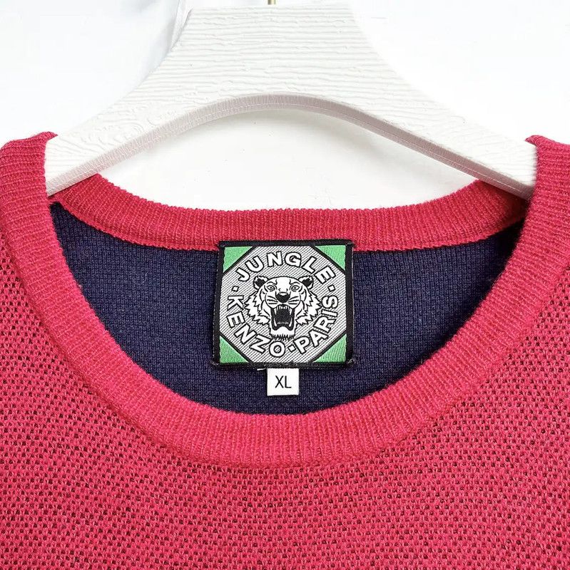 Kenzo KENZO Colorful Graphic Sweater for Women 0089 Size XL / US 12-14 / IT 48-50 - 5 Thumbnail