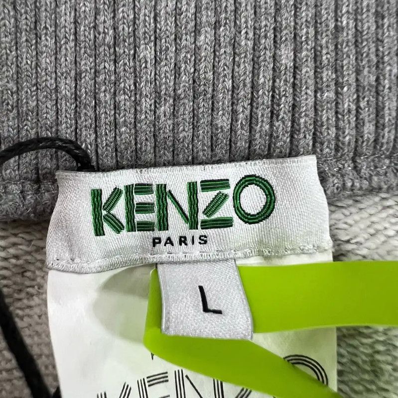 Kenzo KENZO Grey Cotton Summer Skirt for Women 0089 Size 28" / US 6 / IT 42 - 3 Thumbnail
