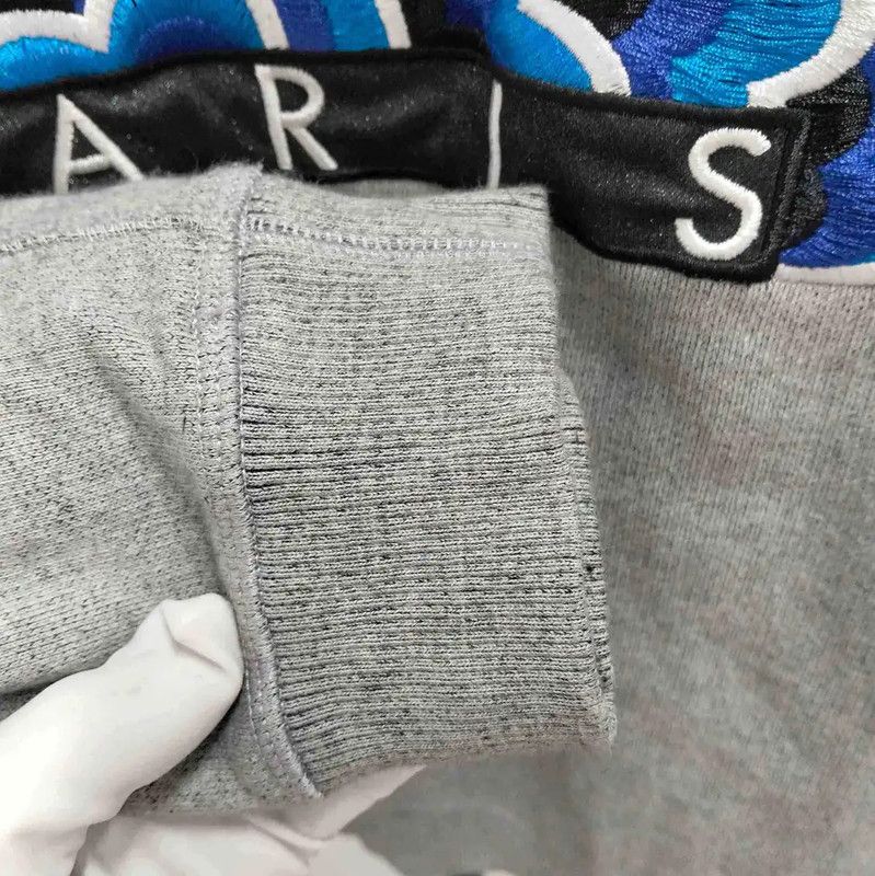 Kenzo KENZO Women's Light Gray Cotton Sweatshirt 0089 Size L / US 10 / IT 46 - 6 Thumbnail