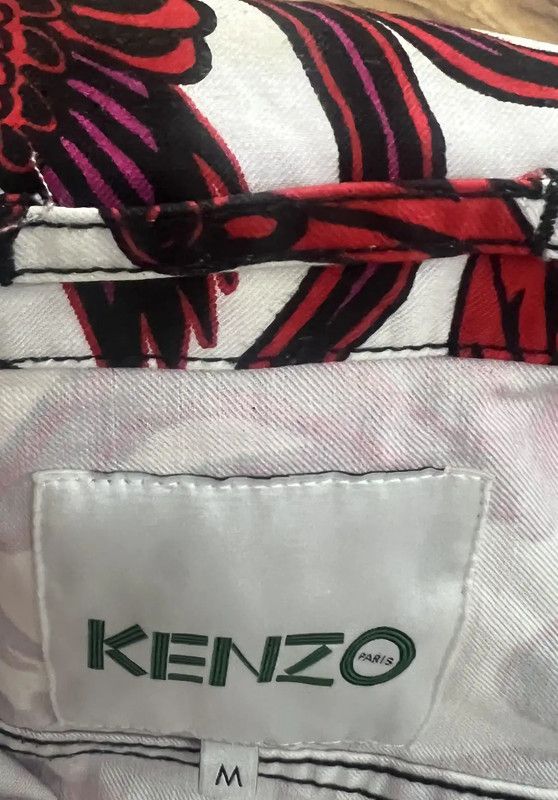 Kenzo KENZO Multicolor Cotton Women's Jacket 0089 Size M / US 6-8 / IT 42-44 - 6 Thumbnail