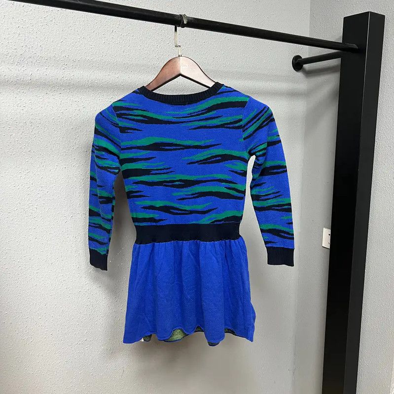 Kenzo KENZO Colorful Wool Pullover Sweater for Women 0089 Size S / US 4 / IT 40 - 2 Thumbnail
