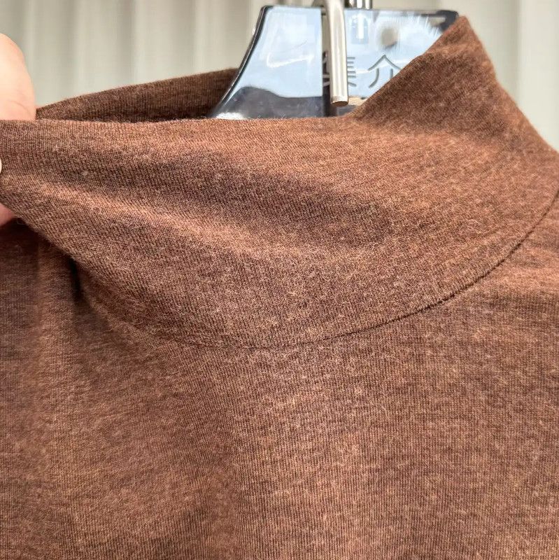 Kenzo KENZO Brown Wool Turtleneck Sweater for Women 0089 Size S / US 4 / IT 40 - 4 Thumbnail