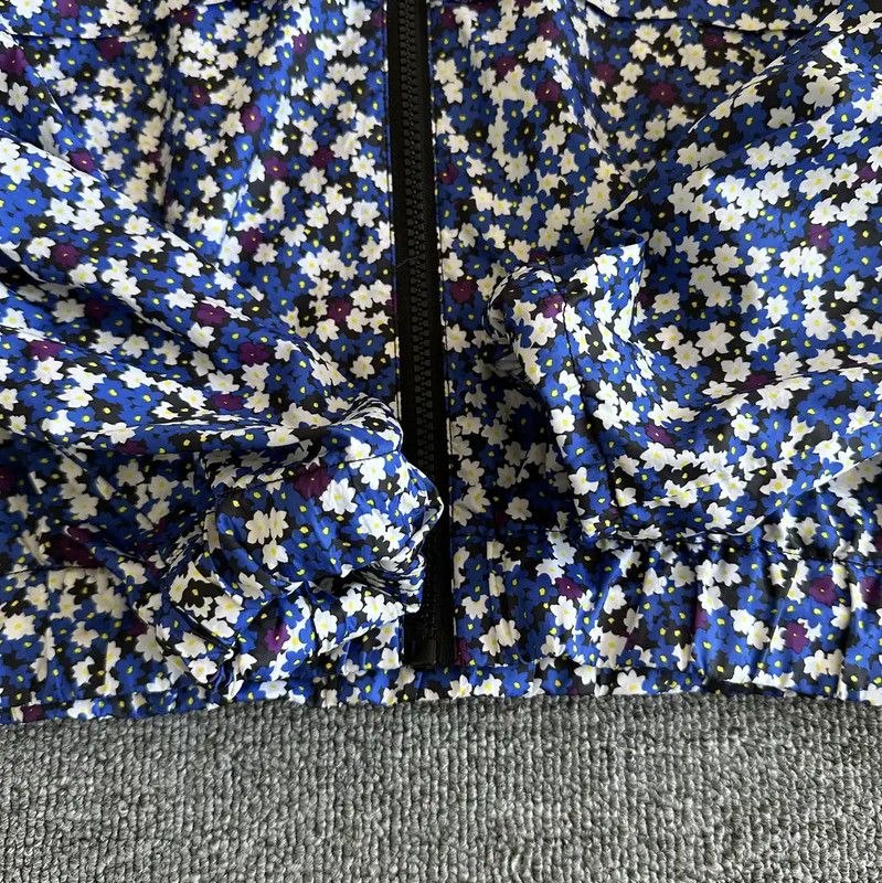 Kenzo KENZO Lightweight Blue Floral Jacket for Women 0089 Size S / US 4 / IT 40 - 3 Thumbnail