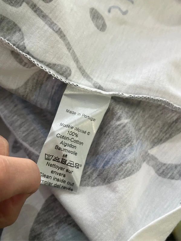 Kenzo KENZO Summer White Graphic Short Sleeve T-Shirt 0089 Size L / US 10 / IT 46 - 7 Thumbnail