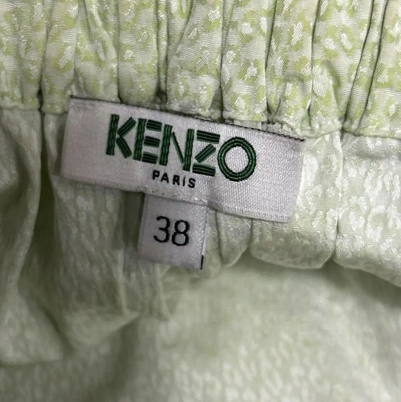 Kenzo KENZO Women's Green Dress 0089 Size ONE SIZE - 7 Thumbnail