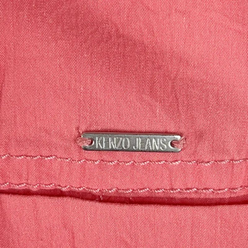 Kenzo KENZO Pink Cotton Blazer for Women 0089 Size M / US 6-8 / IT 42-44 - 3 Thumbnail