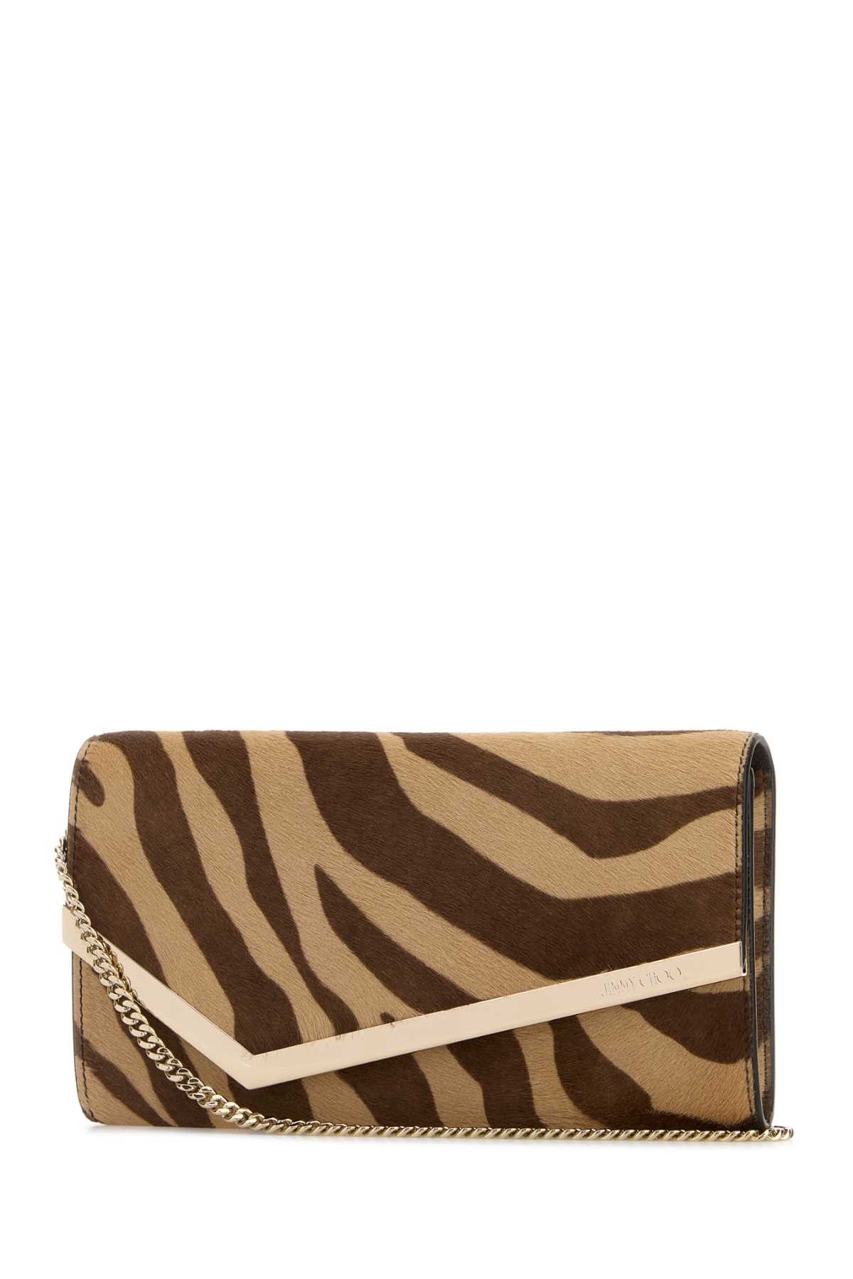 Jimmy Choo Printed Calf Hair Emmie Clutch Size ONE SIZE - 2 Thumbnail