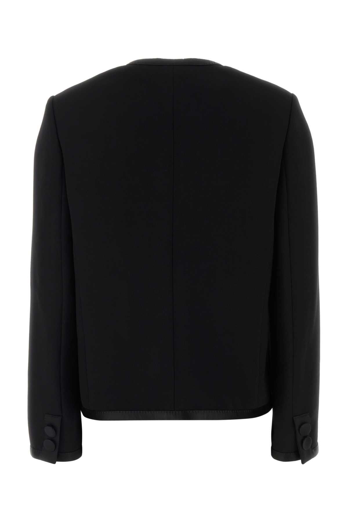 Dolce & Gabbana Black Wool Blend Blazer Size S / US 4 / IT 40 - 2 Thumbnail
