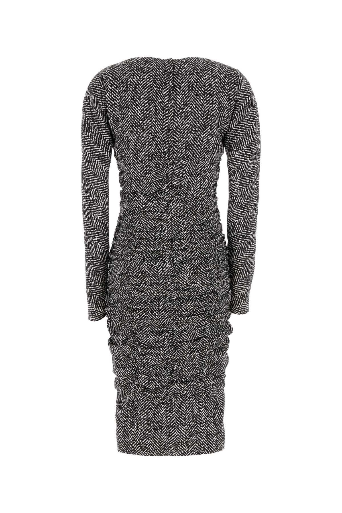 Dolce & Gabbana Printed Cady Dress Size M / US 6-8 / IT 42-44 - 2 Thumbnail
