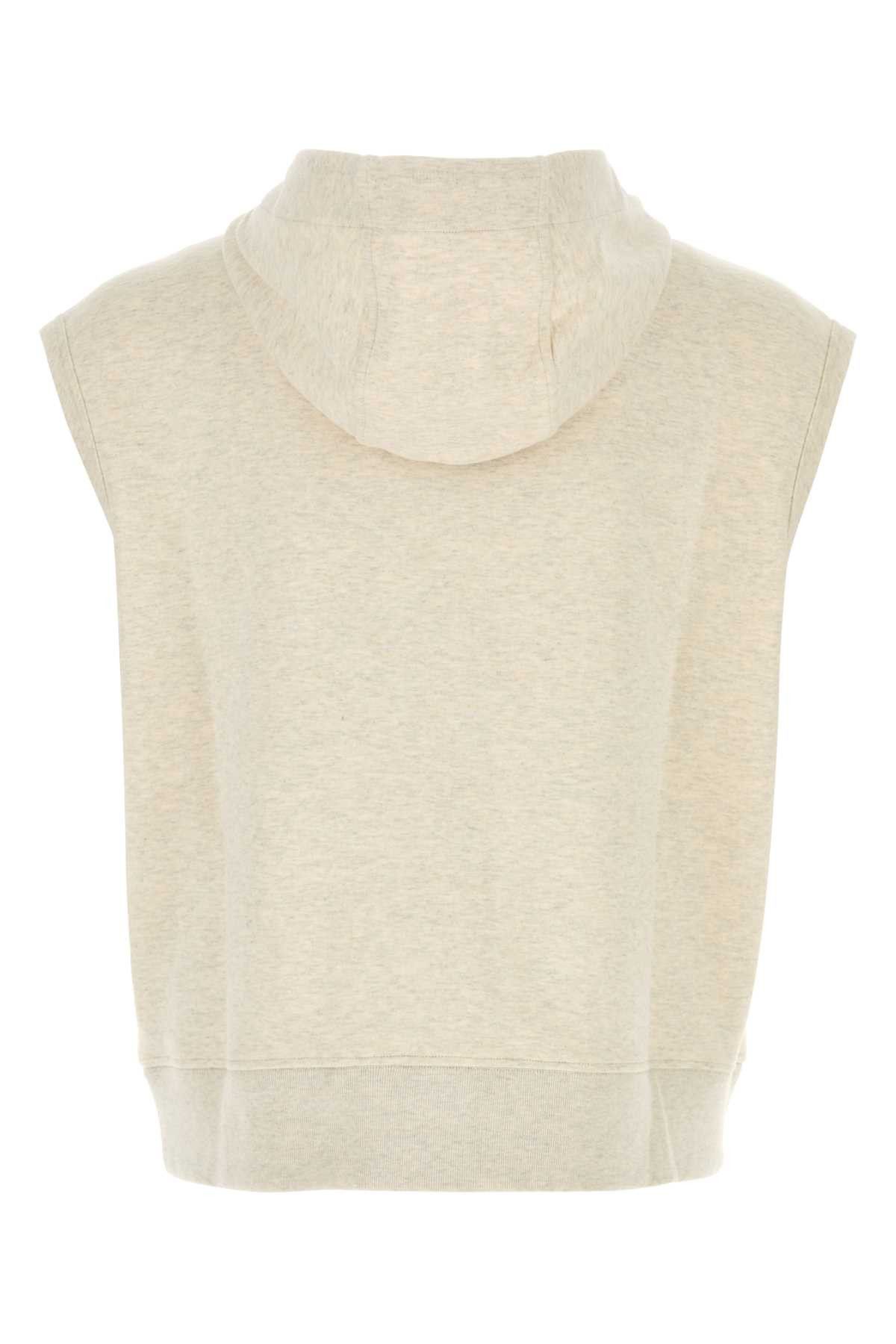 Fendi Melange Crema Stretch Sweatshirt Size US L / EU 52-54 / 3 - 2 Thumbnail