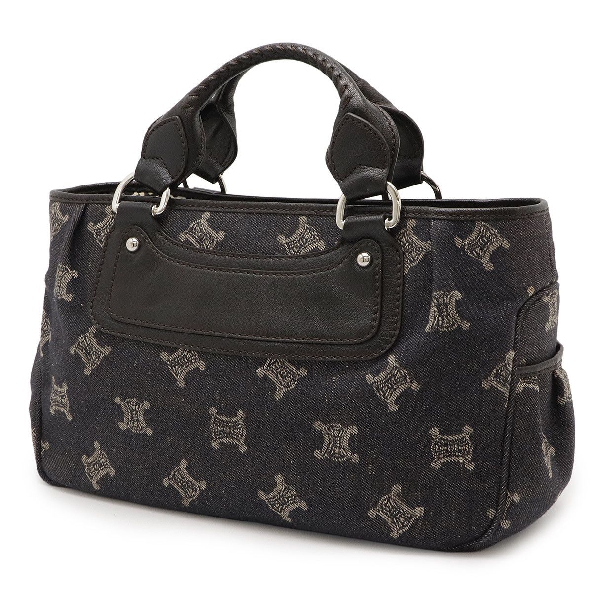 Celine Celine Celine Boogie Bag Denim Leather Handbag Denim Tote Bag DUTY FREE for USA Size ONE SIZE - 2 Thumbnail