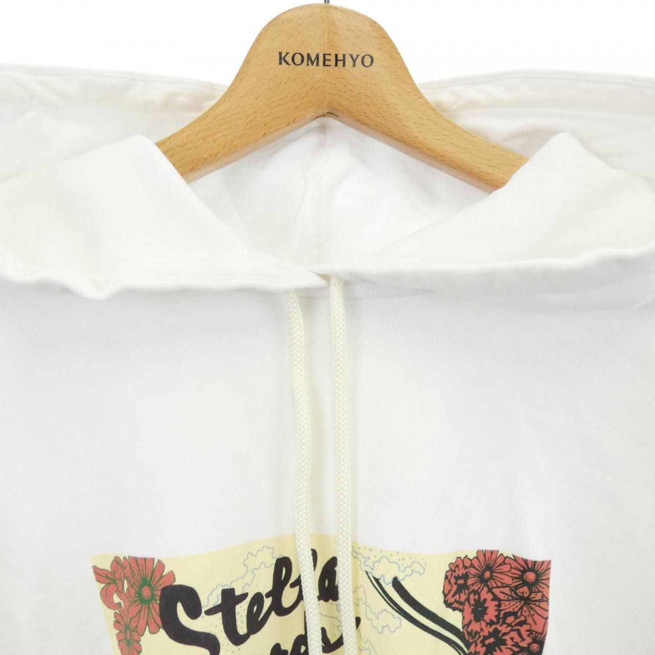Stella McCartney Stella Mccartney Stella McCartney Record Hoodie Hoodie Cotton Sweatshirts & Hoodies DUTY FREE for USA Size ONE SIZE - 5 Thumbnail