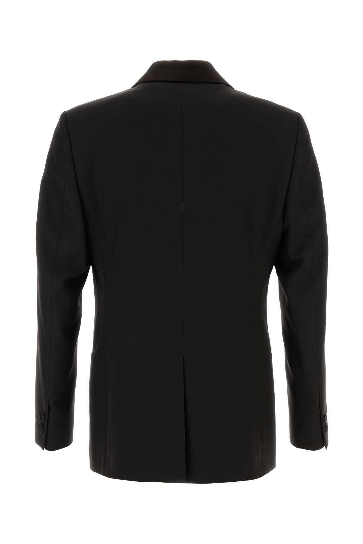 Fendi Dark Brown Gabardine Blazer Size US M / EU 48-50 / 2 - 2 Thumbnail