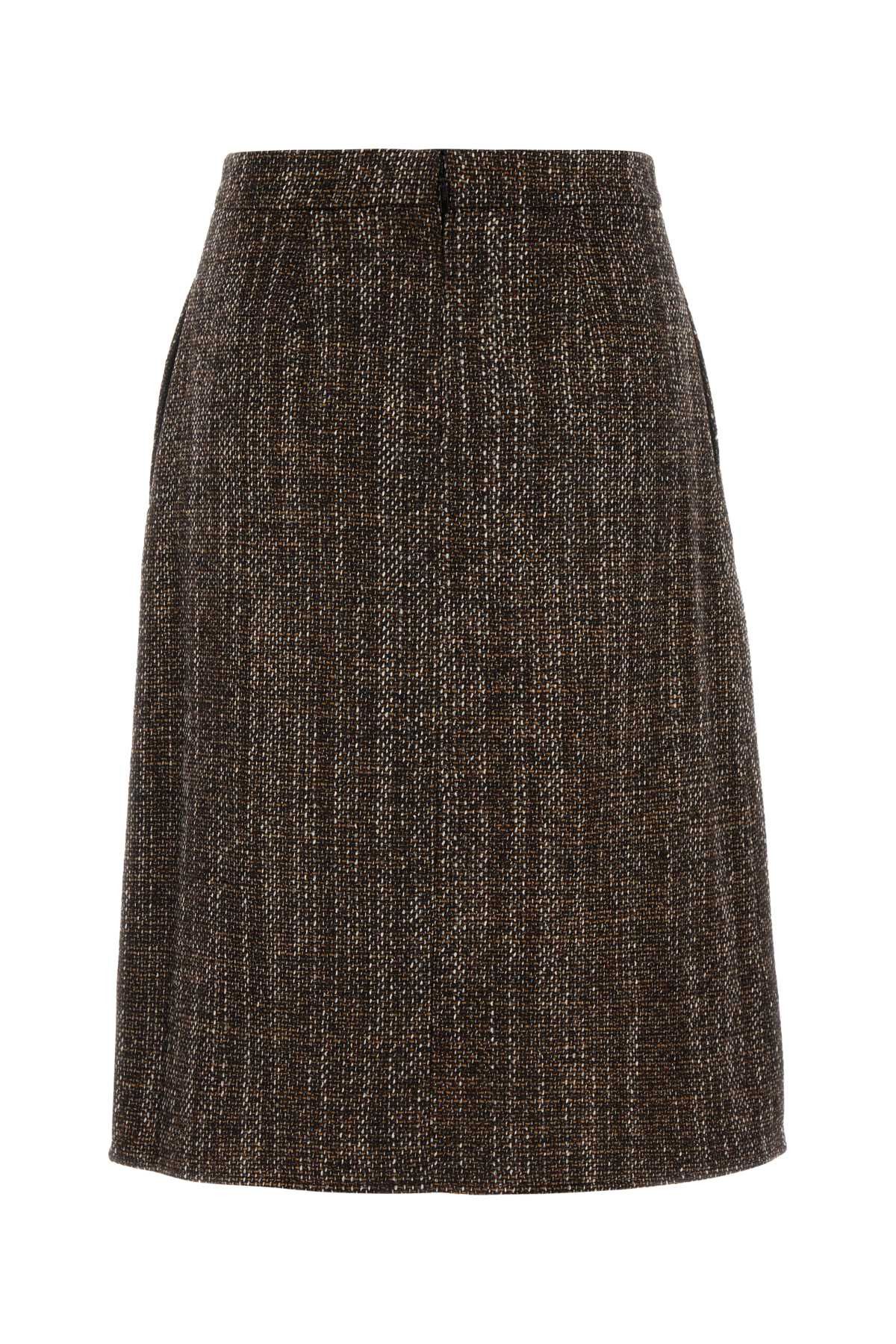 Fendi Multicolor Tweed Skirt Size 27" / US 4 / IT 40 - 2 Thumbnail
