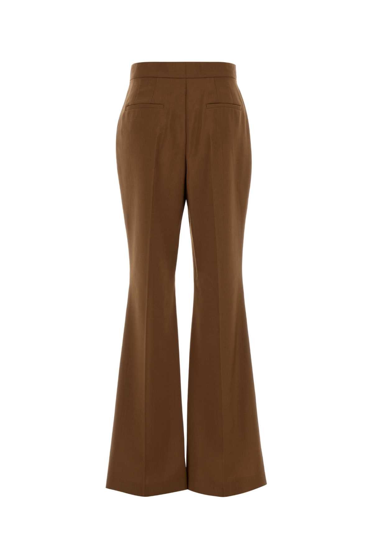 Fendi Caramel Wool Blend Pant Size 28" / US 6 / IT 42 - 2 Thumbnail