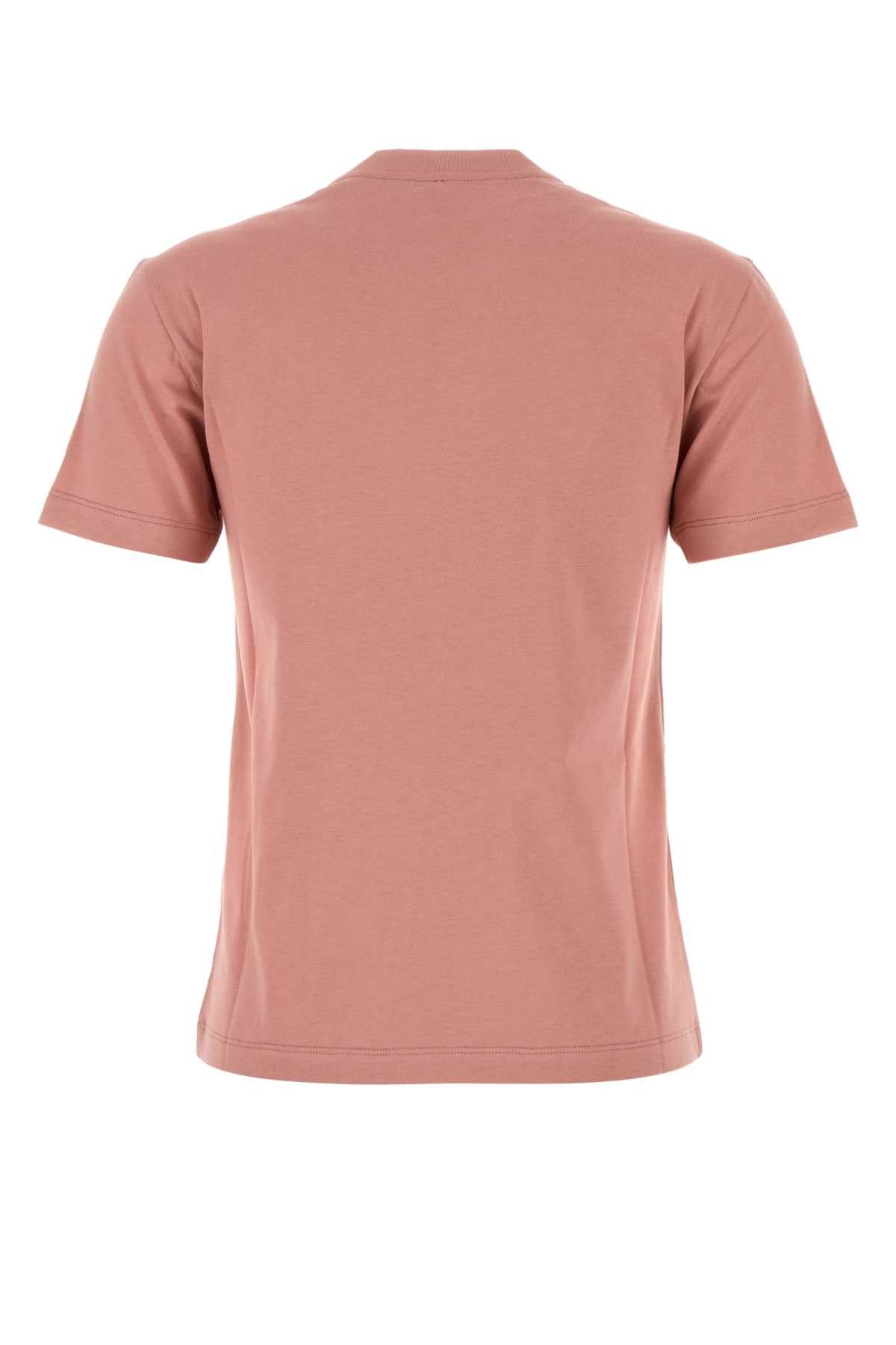 Fendi Dark Pink Cotton T-Shirt Size S / US 4 / IT 40 - 2 Thumbnail