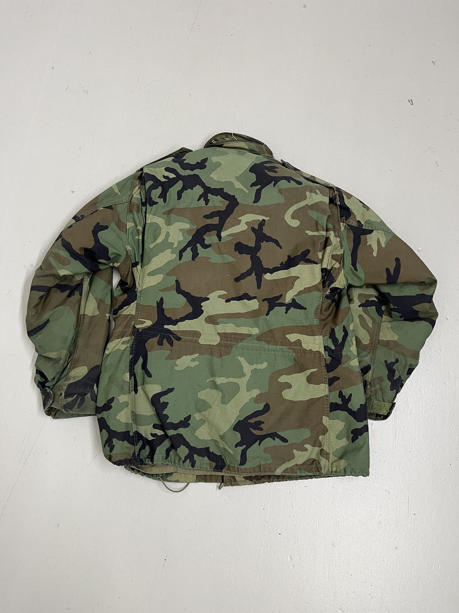 Vintage Vintage Military M-65 Woodland Camo Field Jaccket Size Large Regular Size US L / EU 52-54 / 3 - 3 Thumbnail