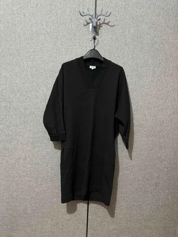Kenzo Kenzo Black Logo Pullover Sweatshirt for Women 0089 Size XS / US 0-2 / IT 36-38 - 2 Thumbnail