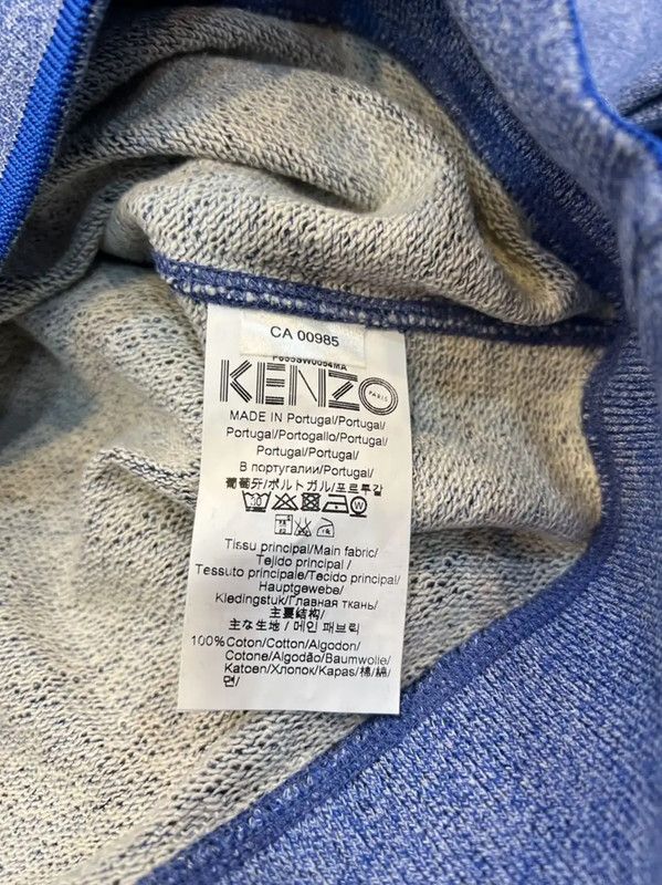 Kenzo KENZO Women's M Blue Cotton Tiger Sweater 0089 Size M / US 6-8 / IT 42-44 - 7 Thumbnail