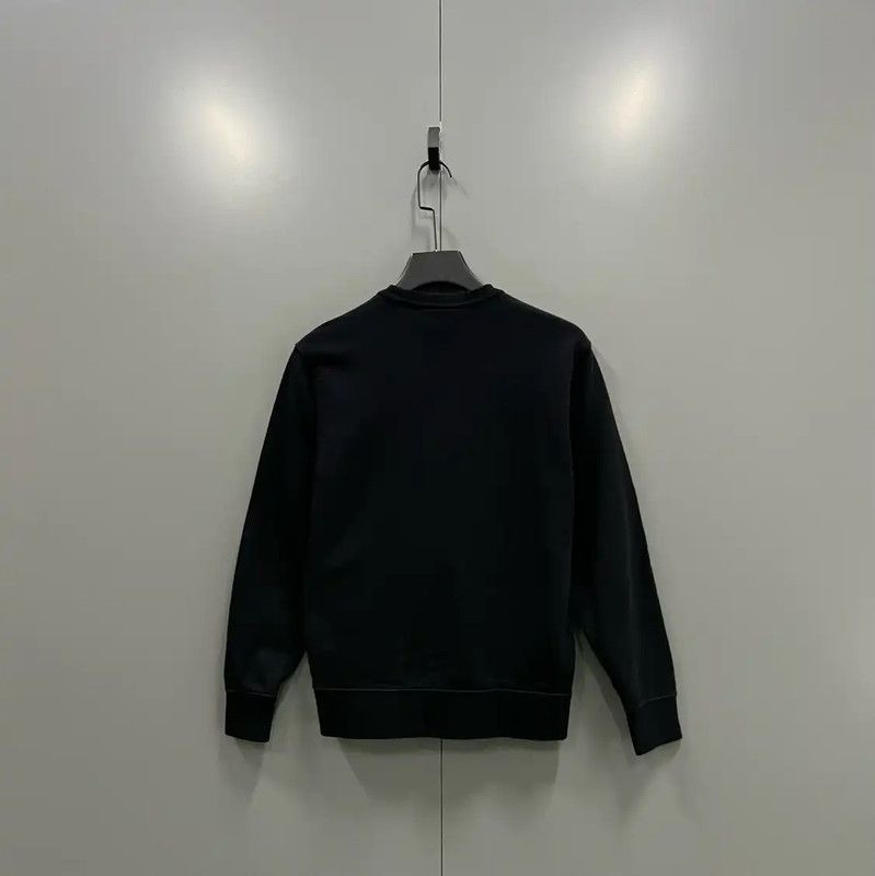 Kenzo KENZO Black Cotton Long Sleeve Sweatshirt 0089 Size XS / US 0-2 / IT 36-38 - 3 Thumbnail